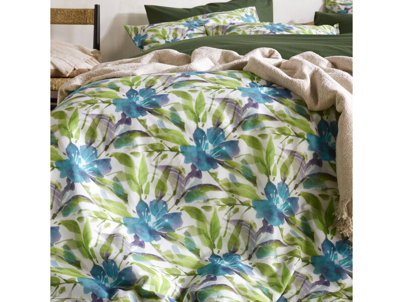 De Witte Lietaer Duvet cover Bellflower, Eden - 260 x 240 - Cotton Percale
