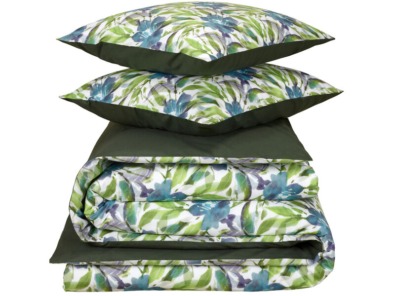 De Witte Lietaer Duvet cover Bellflower, Eden - 260 x 240 - Cotton Percale