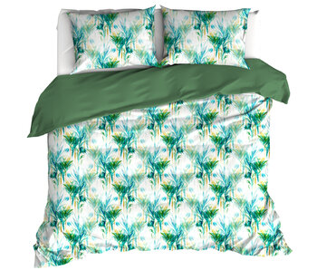 De Witte Lietaer Housse de couette Bambus, Peacock 200 x 200/220 cm Percale de Coton