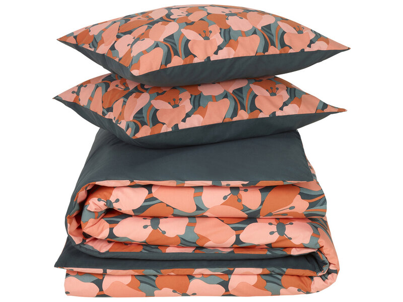 De Witte Lietaer Duvet cover Aria, June Bug - 200 x 200/220 - Cotton Percale