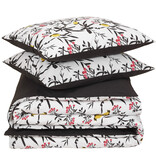 De Witte Lietaer Duvet cover Aiko, Black Stroke - 260 x 240 - Cotton Percale