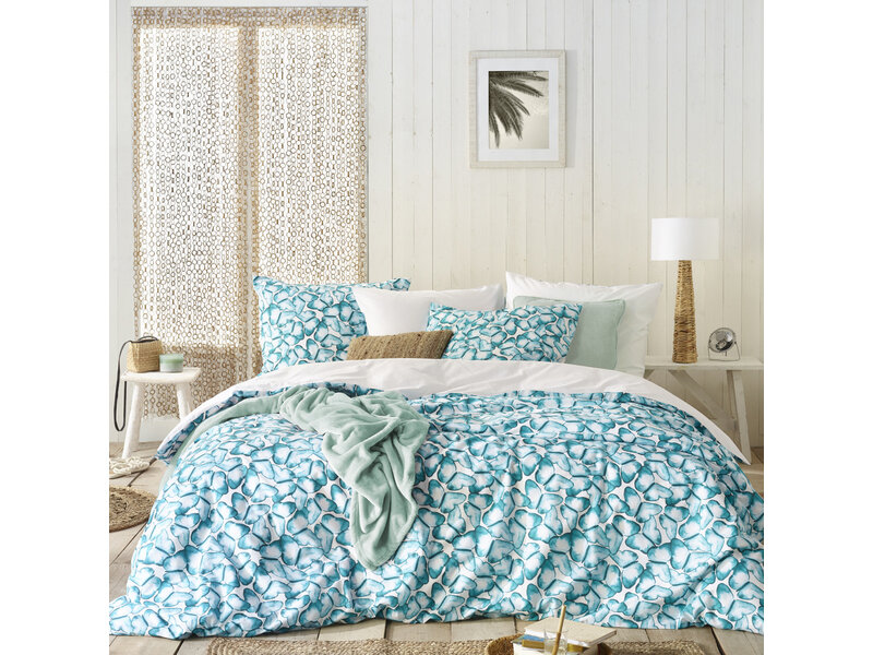 De Witte Lietaer Bettbezug Acana, Pool Green – 240 x 220 – Baumwollperkal