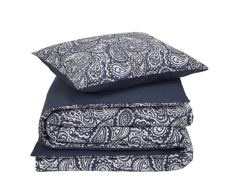 De Witte Lietaer Duvet cover Igor, Royal Blue - 140 x 200/220 - Cotton Percale