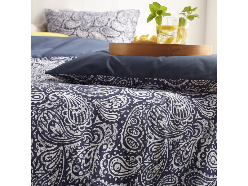 De Witte Lietaer Duvet cover Igor, Royal Blue - 140 x 200/220 - Cotton Percale