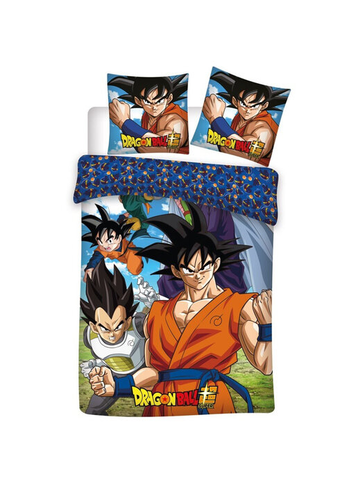 Dragon Ball Dekbedovertrek Super 140 x 200 cm 65 x 65 cm Flanel