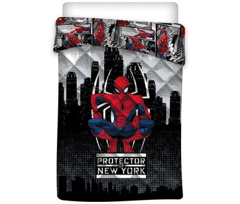 SpiderMan Bedspread Protector of NY 140 x 200 cm Polyester