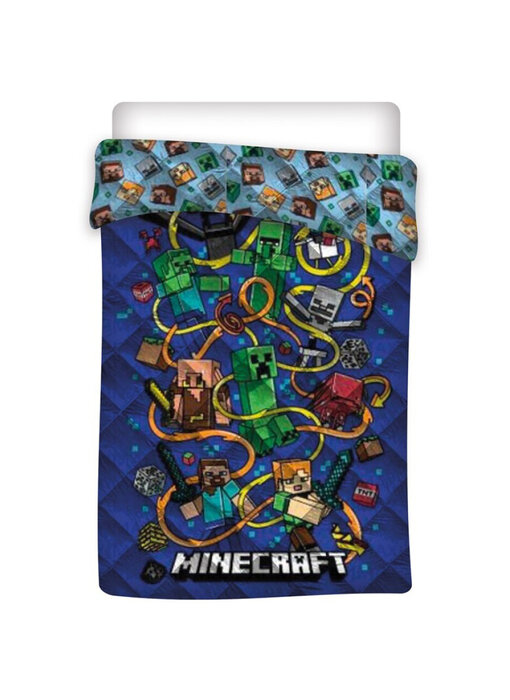 Minecraft Bedspread Protector 140 x 200 cm Polyester