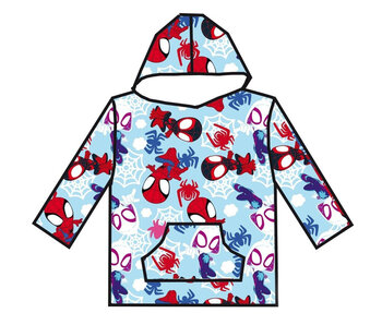 Spidey Hoodie Fleece deken Web Kind (3- 6 jaar) Polyester