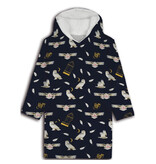 Harry Potter Hoodie Fleece Deken, Hedwig - Volwassen (One Size) - Polyester
