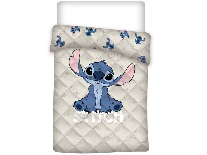 Disney Lilo & Stitch Sprei, Cute - Eenpersoons - 140 x 200 cm - Polyester
