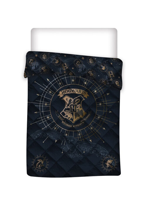 Harry Potter Tagesdecke Hogwarts 140 x 200 cm Polyester
