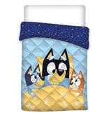 Bluey Tagesdecke, Goodnight – Einzelbett – 140 x 200 cm – Polyester