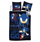 Sonic Housse de couette Let's Go - Simple - 140 x 200 cm - Polycoton