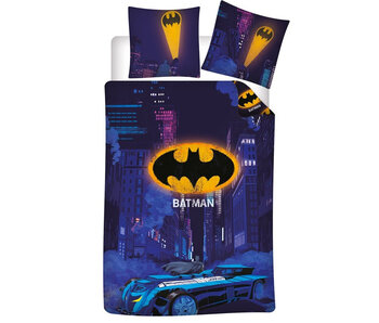 Batman Bettbezug Batmobile 140 x 200 / 65 x 65 cm Polycotton
