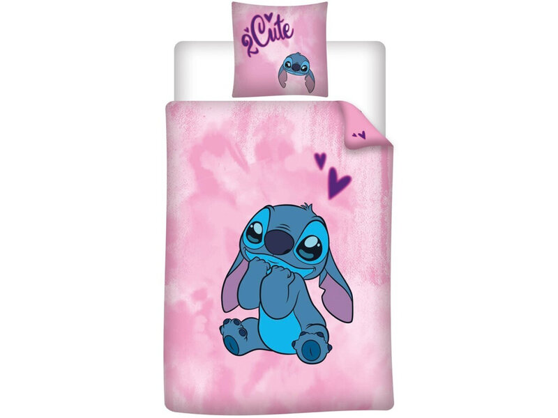 Disney Lilo & Stitch Duvet cover 2 Cute - Single - 140 x 200 cm - Polycotton