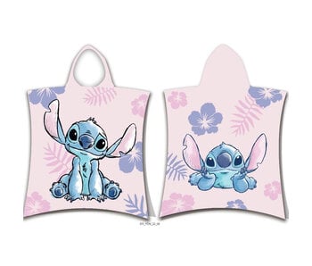 Disney Lilo & Sttich Poncho Fleur 50 x 115 cm Coton