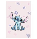 Disney Lilo & Stitch Fleece deken, Tropical Flower - 100 x 150 cm - Polyester