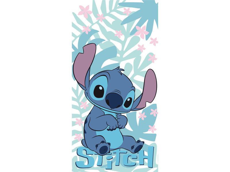 Disney Lilo & Stitch Serviette de plage Tropical - 70 x 140 cm - Coton