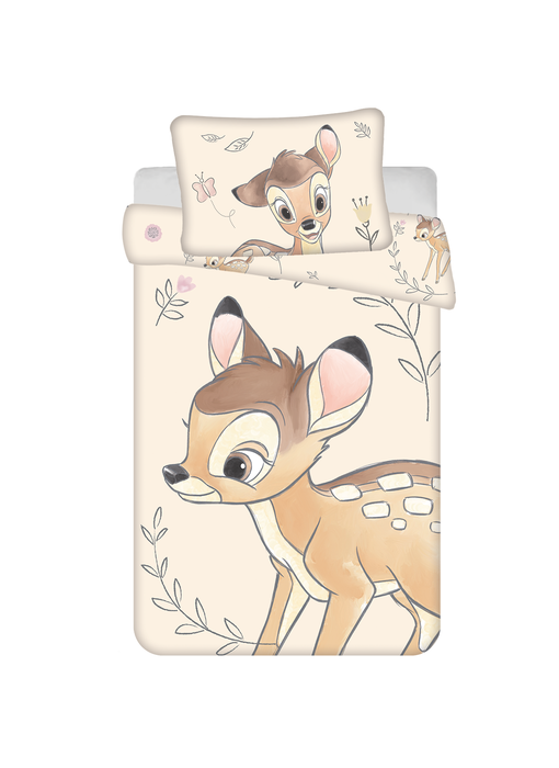 Disney Bambi BABY Duvet cover, Prince 135 x 100 + 40 x 60 cm Cotton