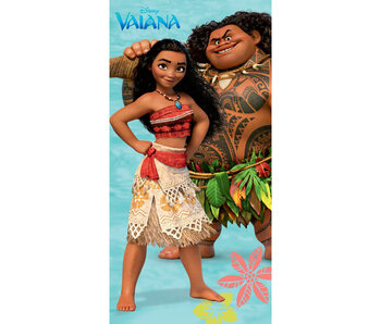 Disney Vaiana Serviette de plage Maui 70 x 140 cm Coton