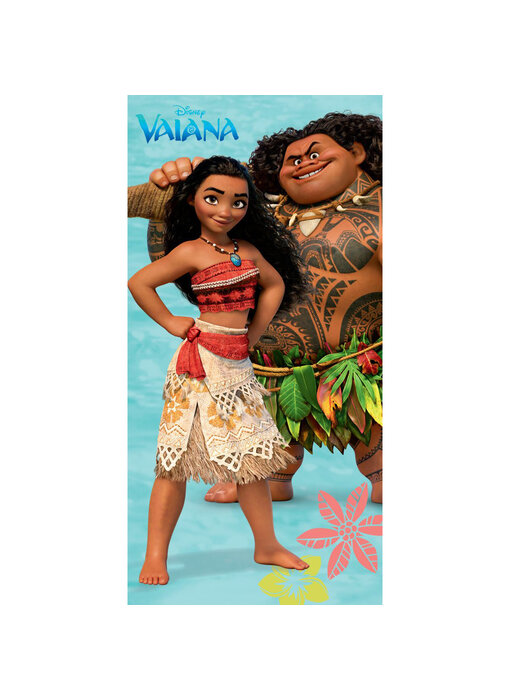 Disney Vaiana Strandtuch Maui 70 x 140 cm Baumwolle