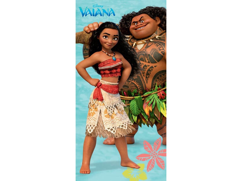 Disney Vaiana Serviette de plage, Maui - 70 x 140 cm - Coton