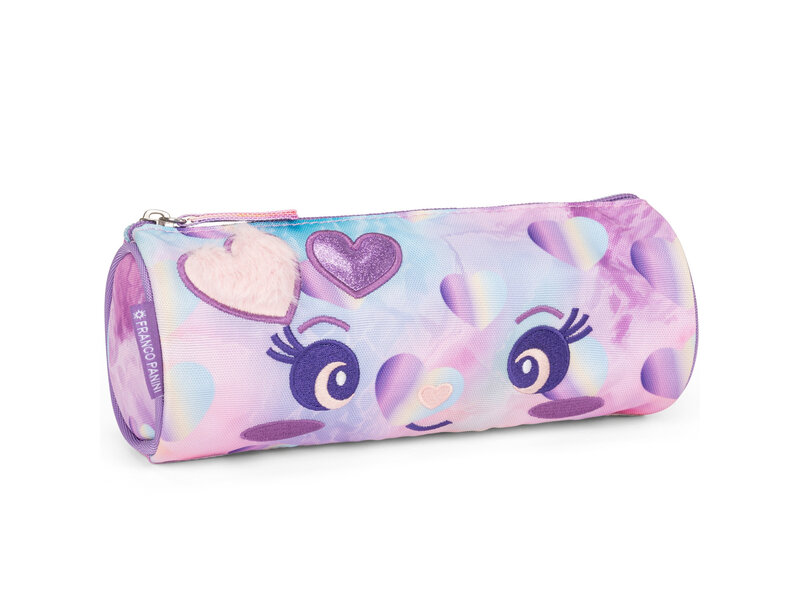 Mofu Mofu Etui Rond, Konijn - 22 x 8 cm - Polyester