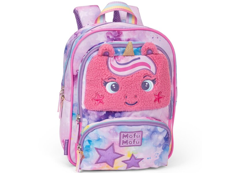 Mofu Mofu Toddler backpack, Unicorn - 30 x 23 x 10 cm - Polyester