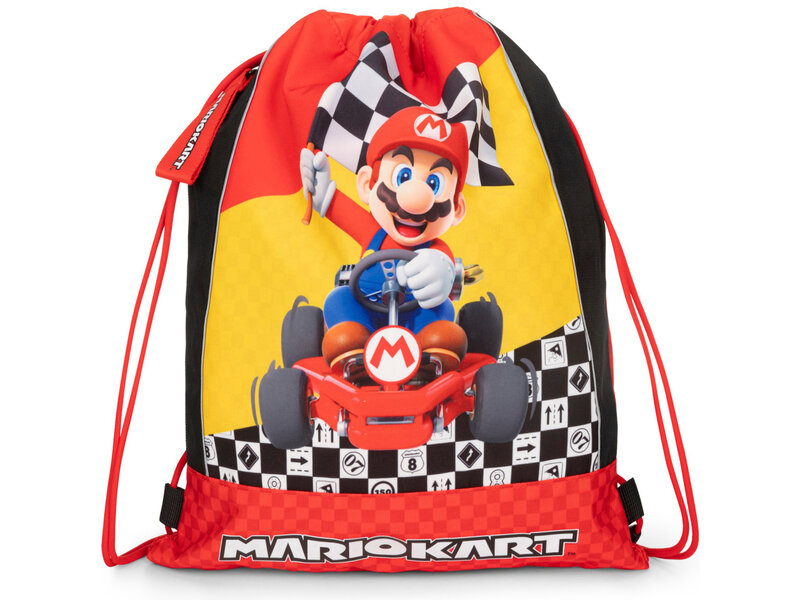 MARIOKART Gym bag / Swimming bag, Racecar - 42 x 34 cm - Polyester