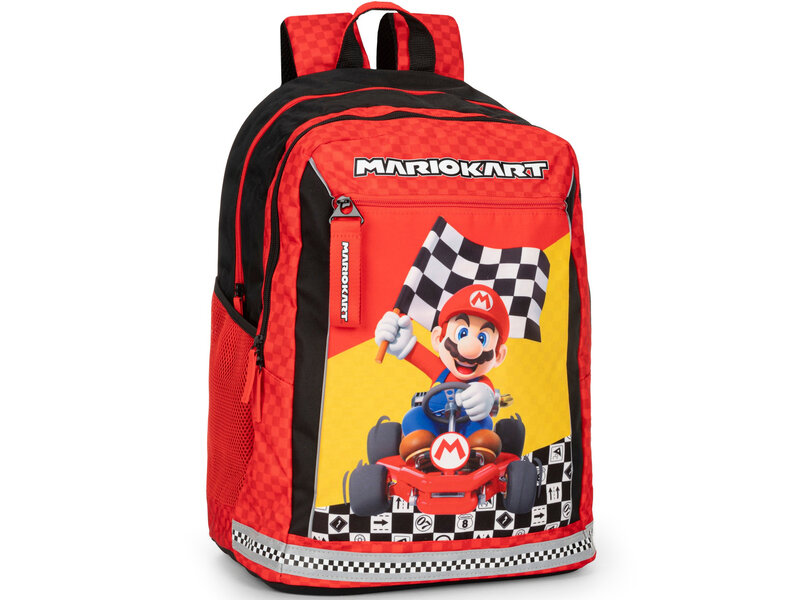 MARIOKART Sac à dos, Racecar  - 43 x 32 x 23 cm - Polyester