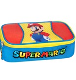 Super Mario Federmäppchen Rechteck, Wahoo – 22 x 7,5 x 11 cm – Polyester