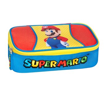 Super Mario Federmäppchen Rechteck Wahoo 22 x 7,5 x 11 cm Polyester