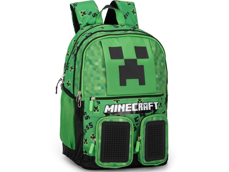 Minecraft Rugzak, Pixel - 43 x 32 x 23 cm - Polyester