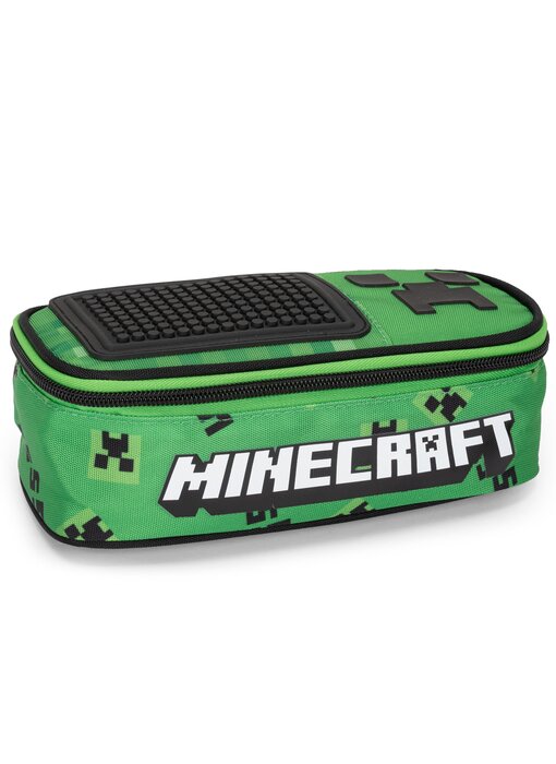 Minecraft Trousse Ovale, Pixel 23 x 6 x 9,5 cm Polyester