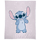 Fleece plaid Happy 125 x 150 cm Polyester