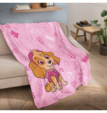 PAW Patrol Plaid polaire, Graffiti - 125 x 150 cm - Polyester