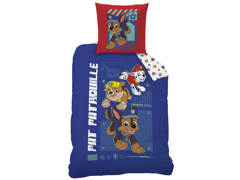 PAW Patrol Bettbezug, Patou – 140 x 200 cm – Baumwolle