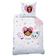 Bettbezug Herzen 140 x 200 + 63 x 63 cm Baumwolle