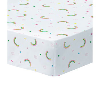 Gabby's poppenhuis Drap housse Jardin 90 x 190/200 cm Coton