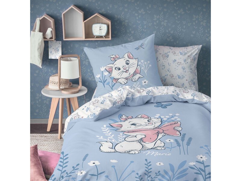 Disney Aristocats Housse de couette, Printemps - 140 x 200 cm - Coton