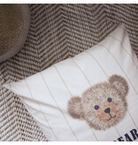 Matt & Rose Bettbezug, Teddybär – Einzelbett – 140 x 200 + 63 x 63 cm – Baumwolle