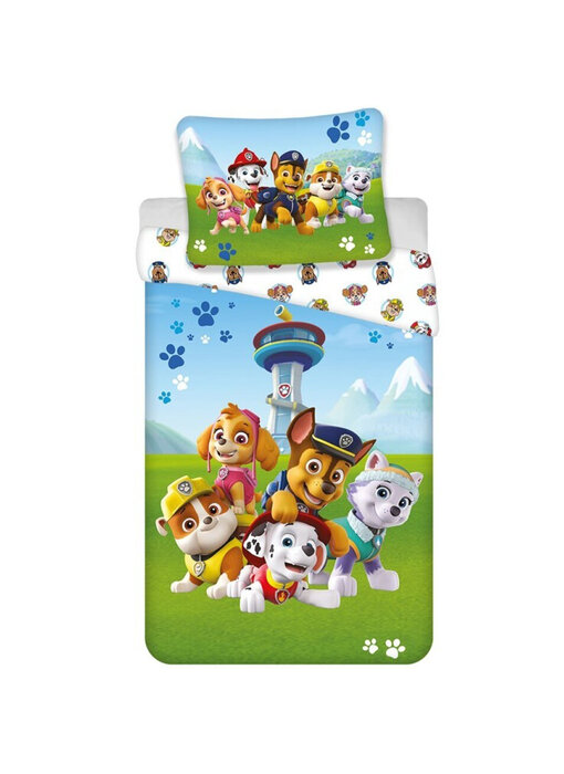 PAW Patrol Dekbedovertrek Rescue Squad 140 x 200 + 65 x 65 cm Katoen