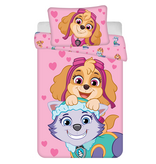 PAW Patrol BABY Duvet cover, Skye & Everest - 135 x 100 cm - Cotton