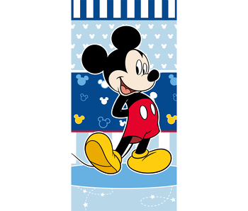 Disney Mickey Mouse Drap de plage Navy 70 x 140 cm Coton