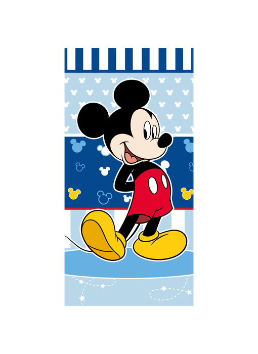 Disney Mickey Mouse Beach towel Navy 70 x 140 cm Cotton