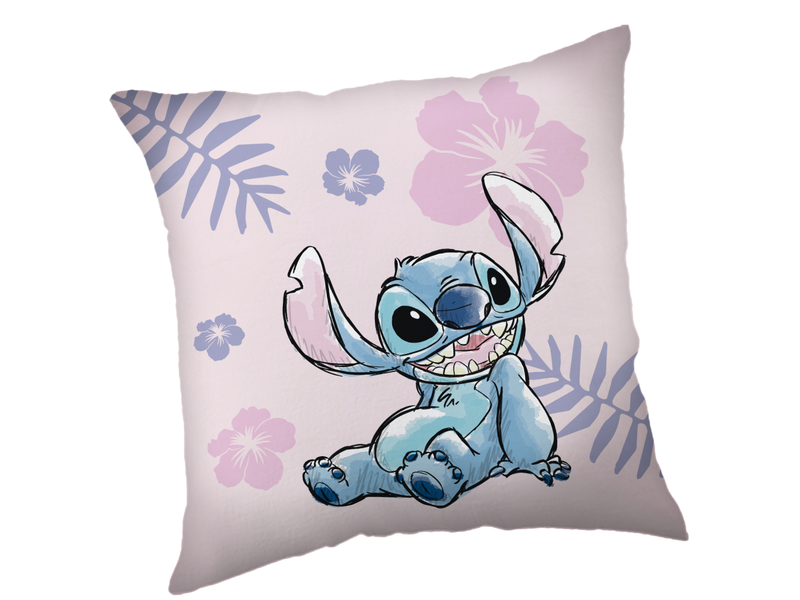 Disney Lilo & Stitch Dekokissen, Chill – 40 x 40 cm – Polyester