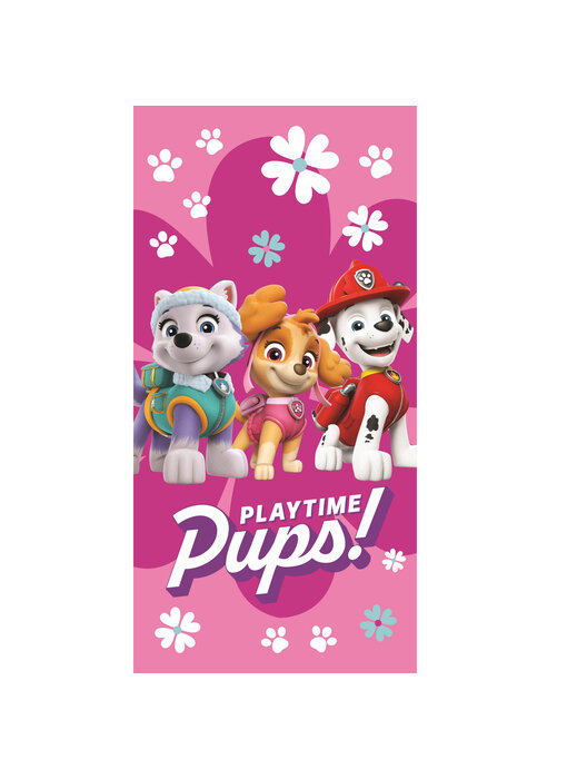 PAW Patrol Serviette de plage Playtime 70 x 140 cm Coton