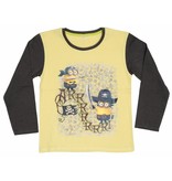 Minions Shirt boys lange mouw Army 6 jaar