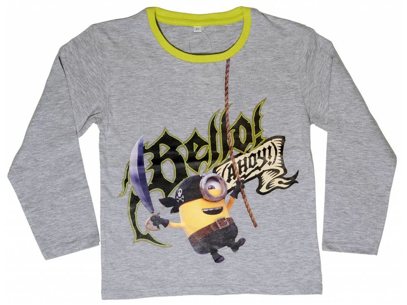 Minions Ahoy - shirt boys long sleeve - 8 years