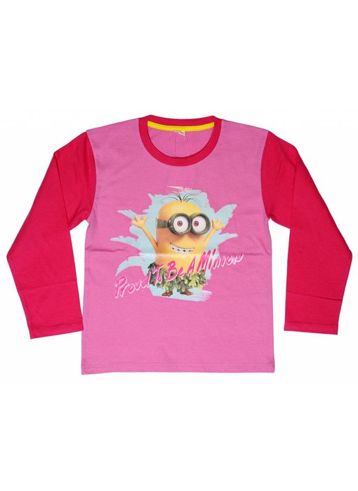 Minions Shirt filles de 6 ans Proud